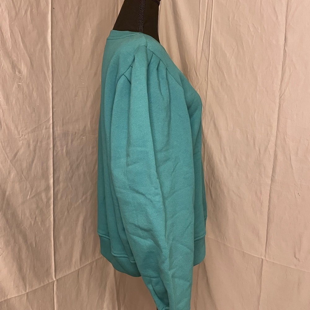 Molly Yeh Teal Women's Sweatshirt - Picture 3 of 7